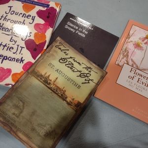 4 poetry books paperback
